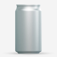 Template of can for advertising or other business