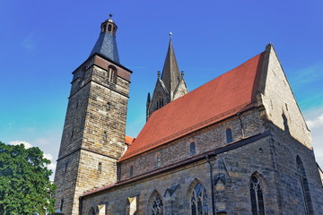 Fototapeta na wymiar Erfurt Kaufmannskirche