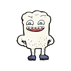 cartoon happy tooth