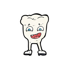 cartoon happy tooth