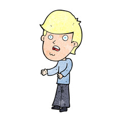 cartoon shocked man
