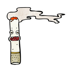 cartoon cigarette character