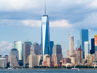 Naklejka premium The New York City skyline