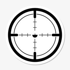 Target Icon Sticker