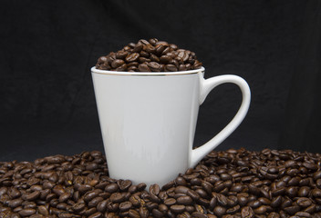 Cup of Coffee Beans