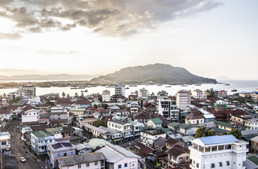 Fototapeta premium View over Myeik