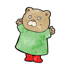 funny cartoon bear