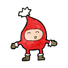 cartoon funny christmas character