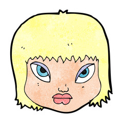 cartoon annoyed face