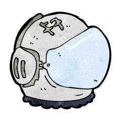 cartoon astronaut helmet
