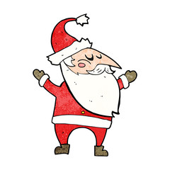 cartoon santa claus