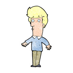 cartoon startled man