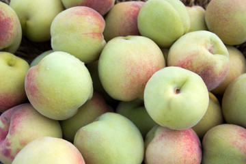 Fresh peaches