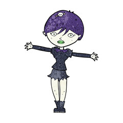 cartoon vampire girl