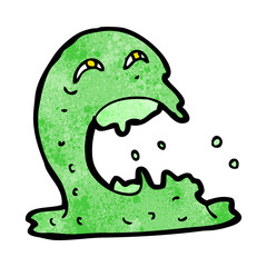 cartoon gross ghost