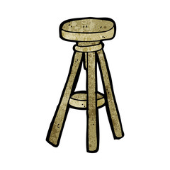 cartoon stool