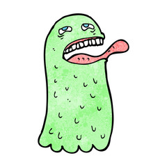cartoon funny ghost