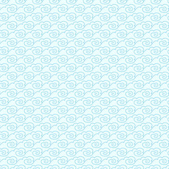 Blue seamless pattern