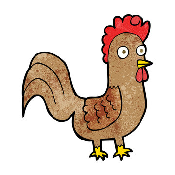 cartoon rooster
