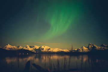 Northern light of North Norway