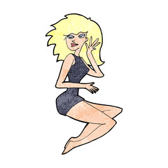 cartoon sexy woman