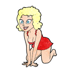 cartoon funny sexy woman