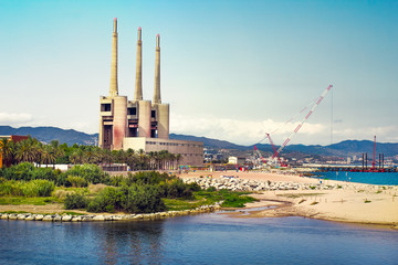 Antique thermal plant