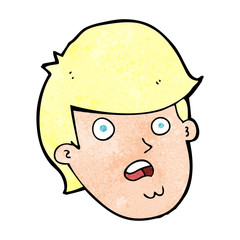 cartoon man with big chin