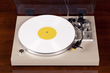 Analog Stereo Turntable Vinyl Record Player