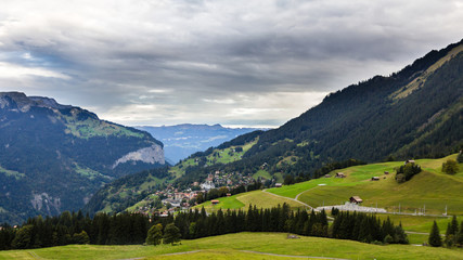 Fototapeta premium Swiss alps
