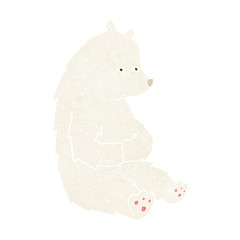 cute cartoon polar bear