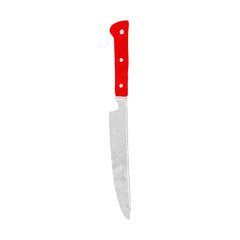 cartoon kitchen knife