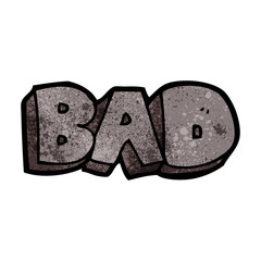 cartoon bad sign