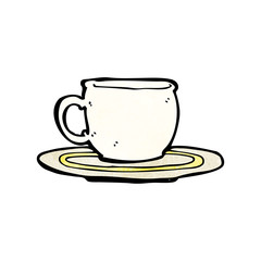 cartoon tea cup