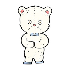 cartoon cute little bear