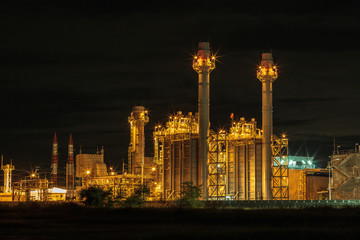 Fototapeta na wymiar Large power plant