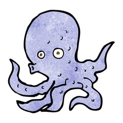 cartoon octopus