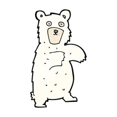 cartoon polar bear