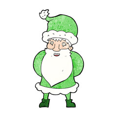 cartoon santa claus