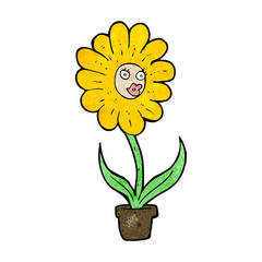 cartoon flower