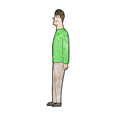 cartoon tall man