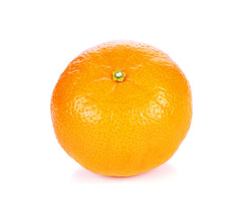 Orange fruit isolated on white background