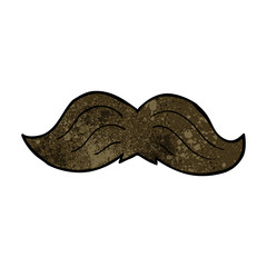 cartoon mustache