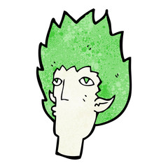 cartoon vampire face