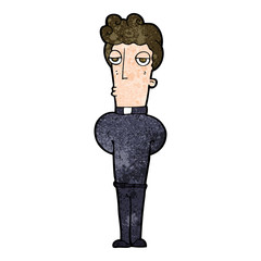 cartoon priest