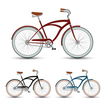Bicycles vector