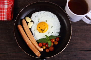 Bullseye Egg and Sausage