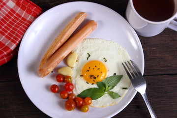 Bullseye Egg and Sausage