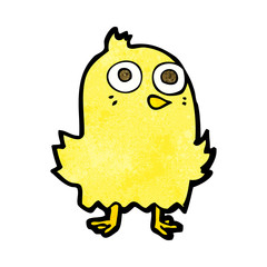 funny cartoon bird