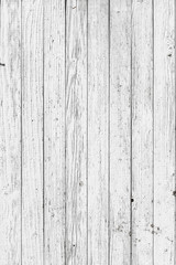 Vintage  White  Wood Wall